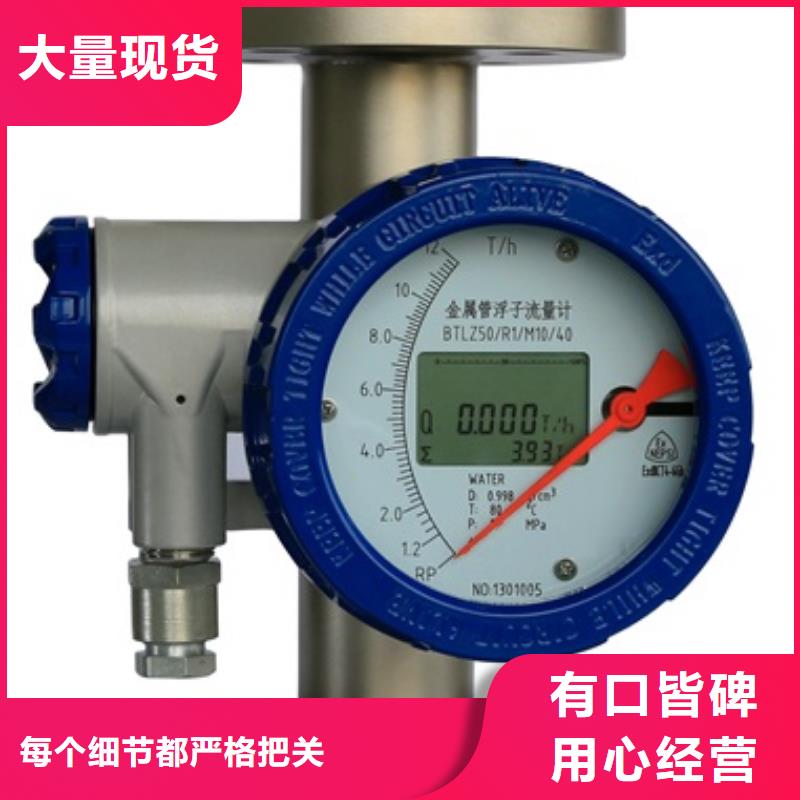 内衬PTFE金属转子流量计吹扫装置质检合格出厂