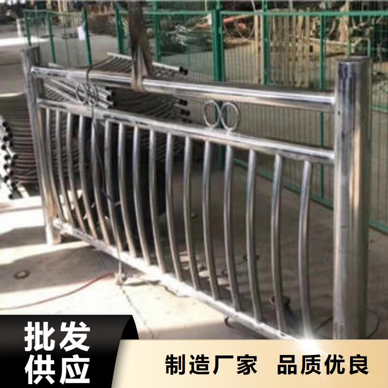 304不锈钢复合管桥梁护栏立柱实地大厂