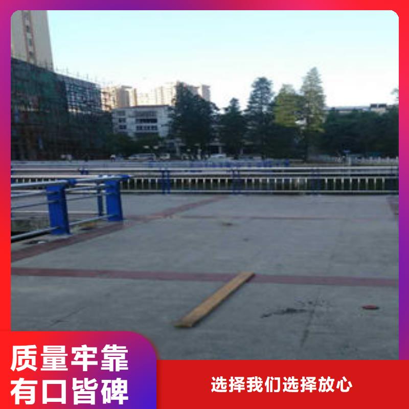 304不锈钢复合管桥梁护栏立柱实地大厂
