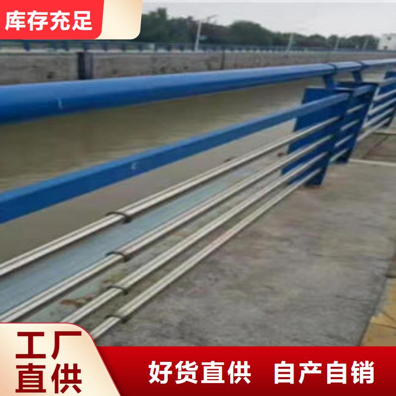 304不锈钢复合管桥梁护栏立柱实地大厂