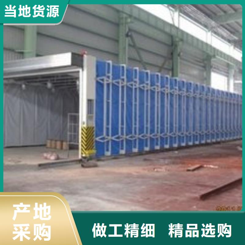 移动伸缩喷漆房源头直供