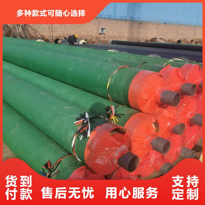 高温蒸汽预制直埋保温钢管现货充足厂家直销