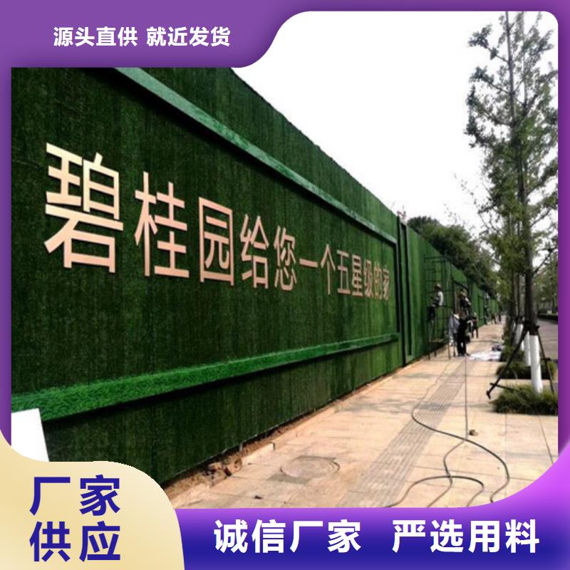 草坪围挡工地围挡草坪现货充裕