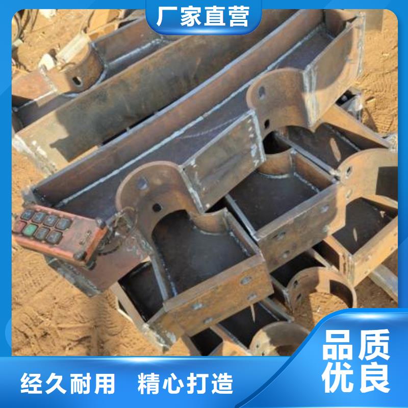 不锈钢复合管防撞护栏立柱专业生产团队