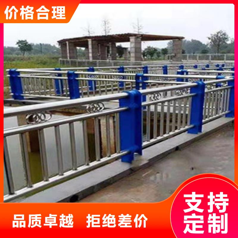 桥梁防撞护栏不锈钢复合管护栏厂家实力大