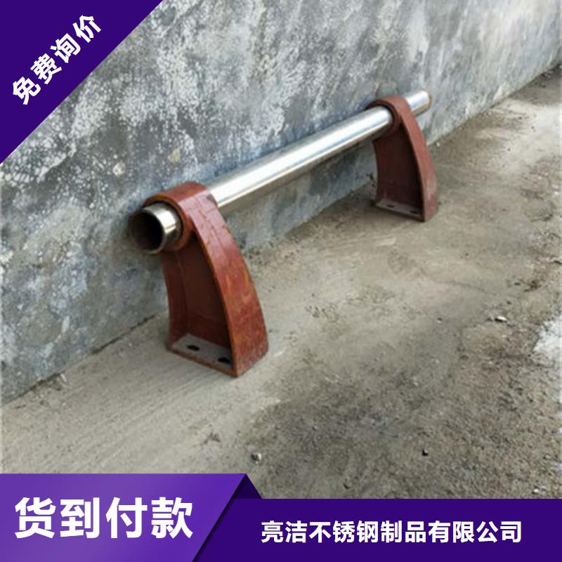 桥梁防撞护栏304不锈钢复合管原厂制造