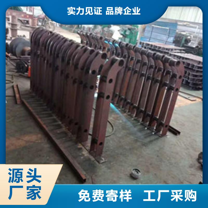 桥梁防撞护栏304不锈钢复合管原厂制造