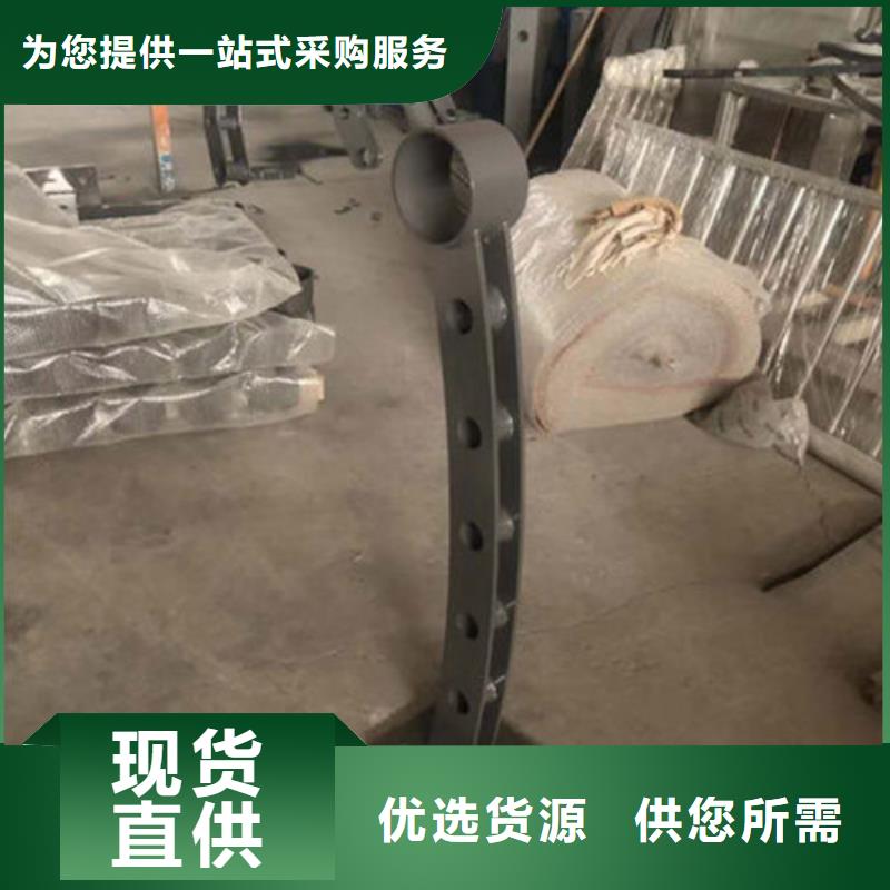 不锈钢复合管护栏人车分流栏生产经验丰富