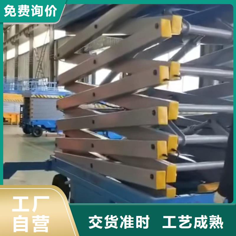 移动剪叉式高空作业平台厂家导轨式液压升降货梯厂家专业的生产厂家