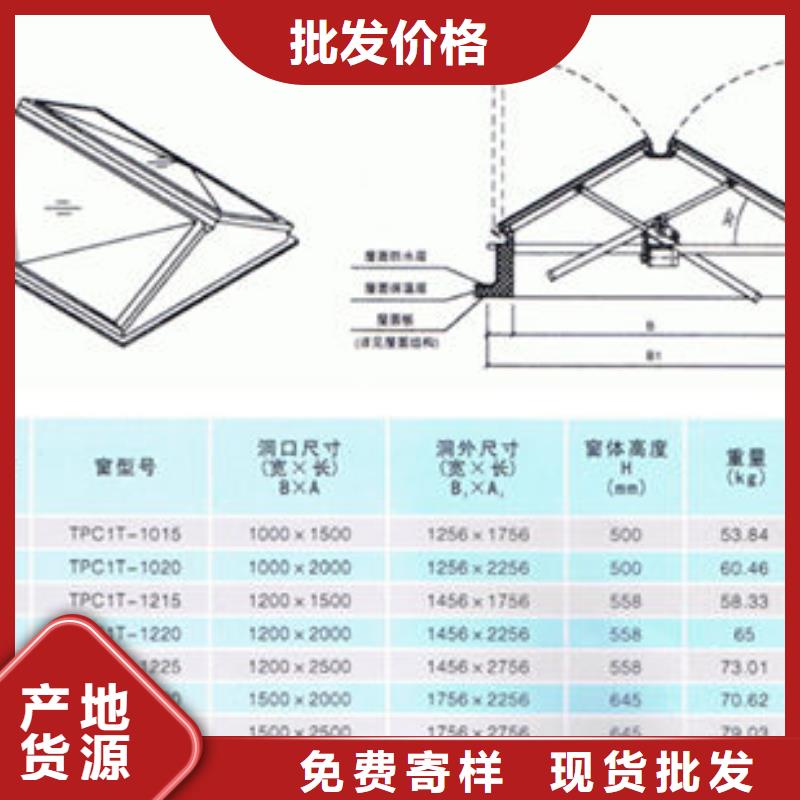 一字型天窗消防联动排烟天窗厂家