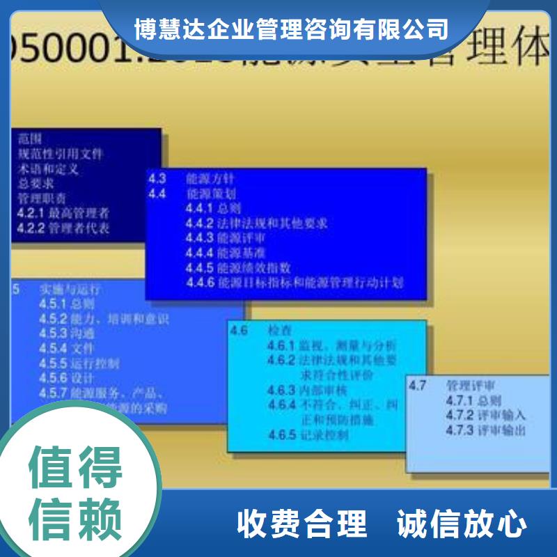 ISO50001认证AS9100认证价格透明