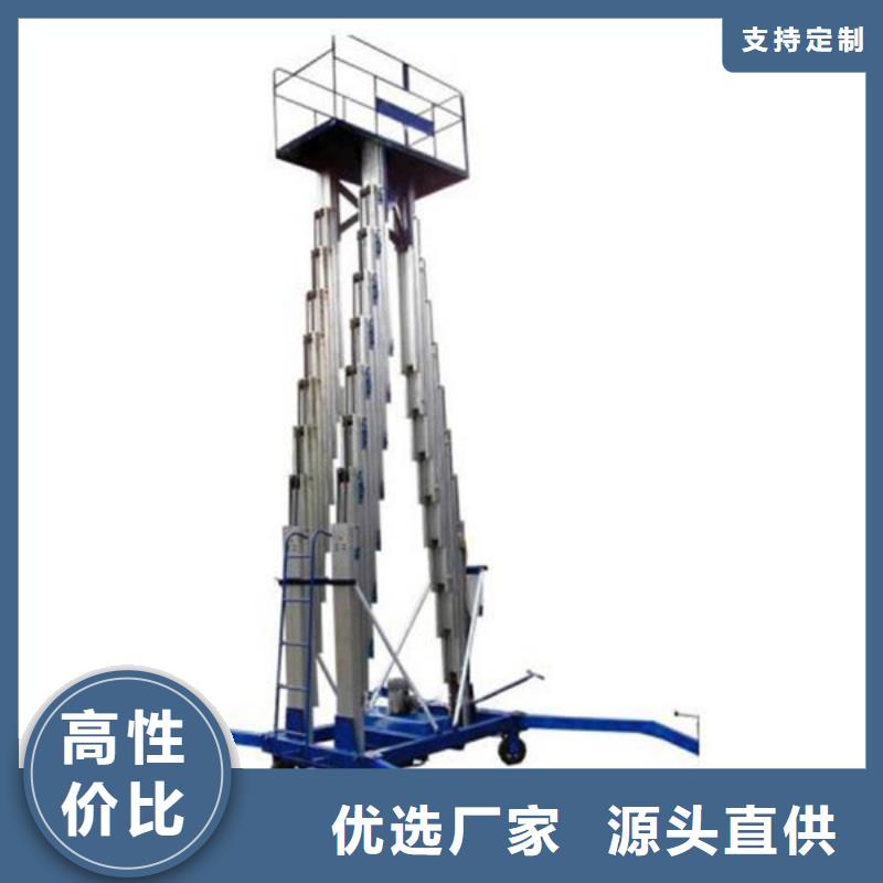 可斜置式铝合金升降机生产