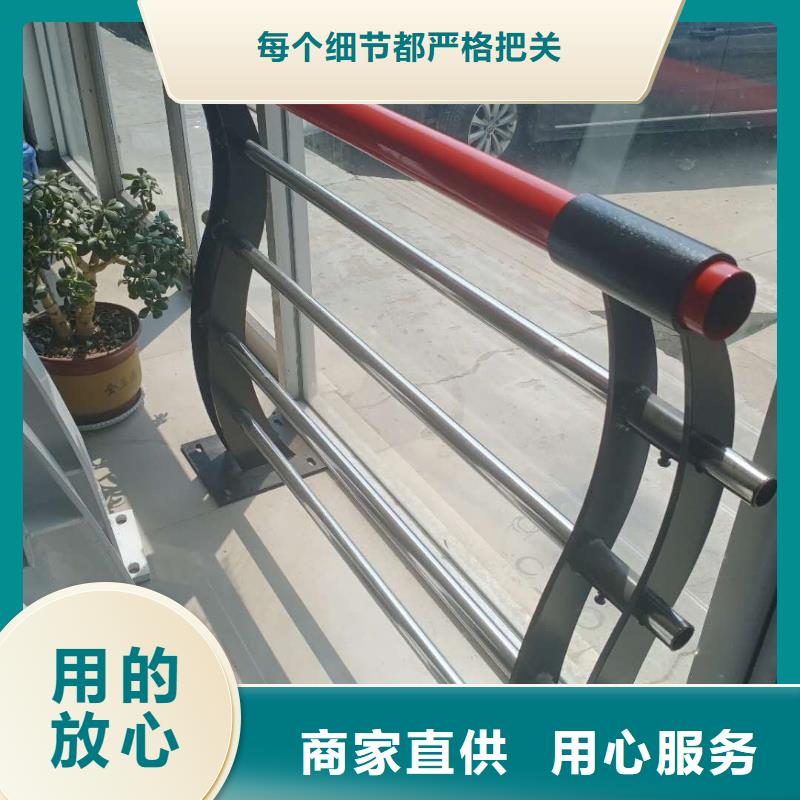 【不锈钢护栏人车分流栏一手货源】