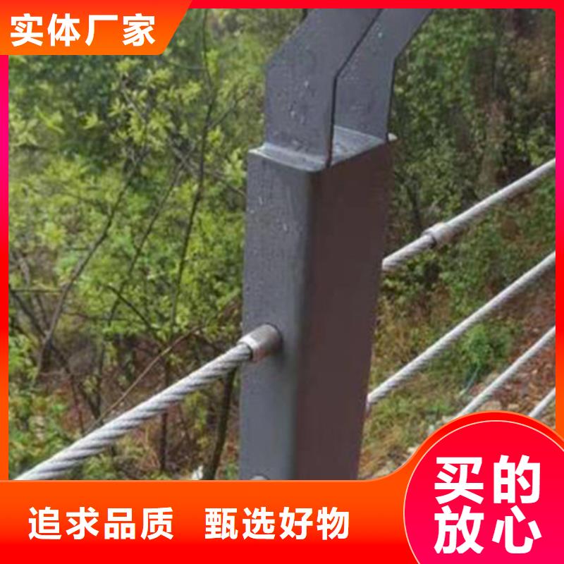 不锈钢钢丝绳护栏-【镀锌静电喷塑护栏管】优质工艺