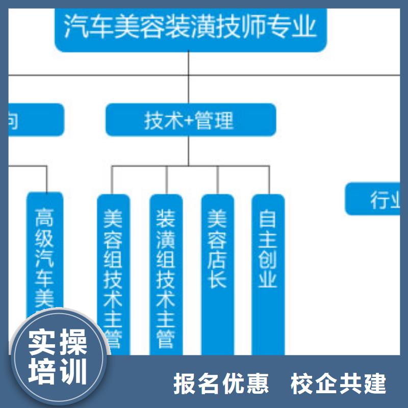 汽车美容钣金虎振技工学校就业快