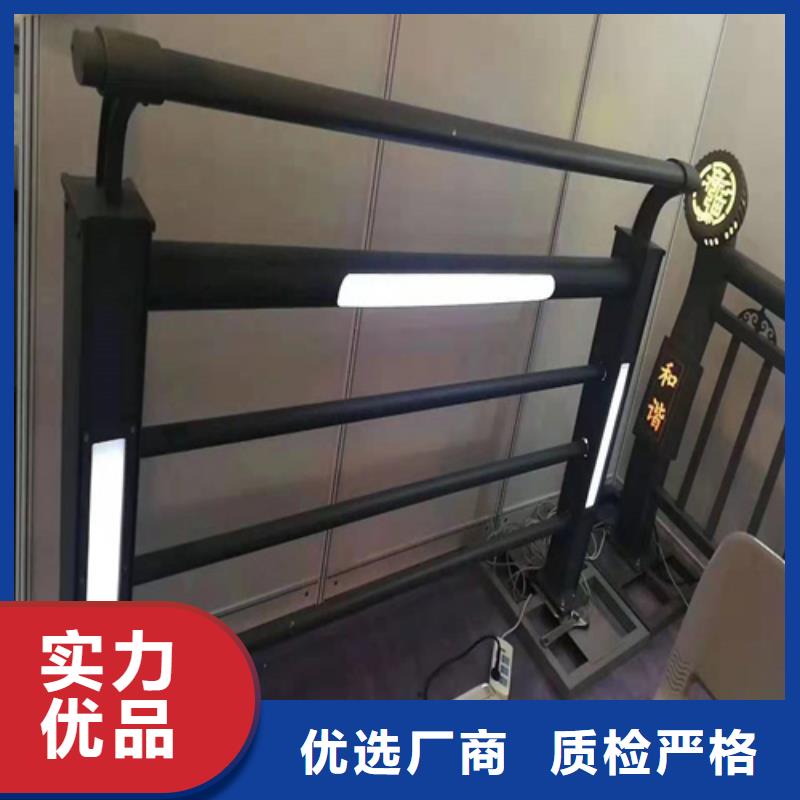 【不锈钢桥梁防撞护栏河道景观灯光护栏,桥梁防撞护栏供应商】