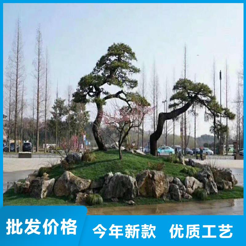 造型松古桩用心提升细节