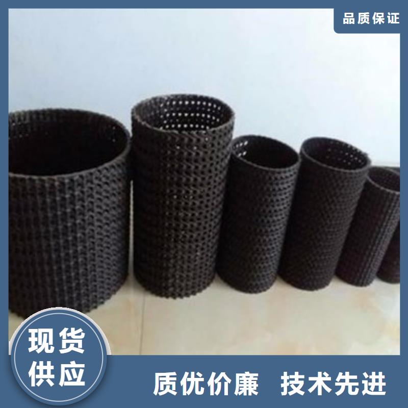硬式透水管PP焊接土工格栅库存丰富