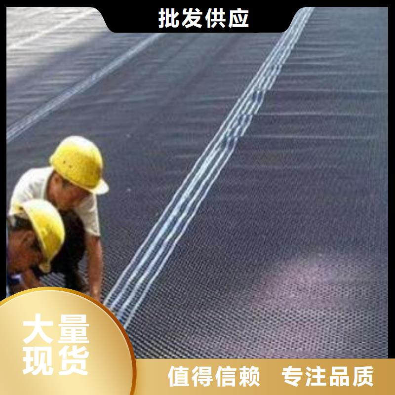 塑料排水板单向塑料土工格栅用途广泛
