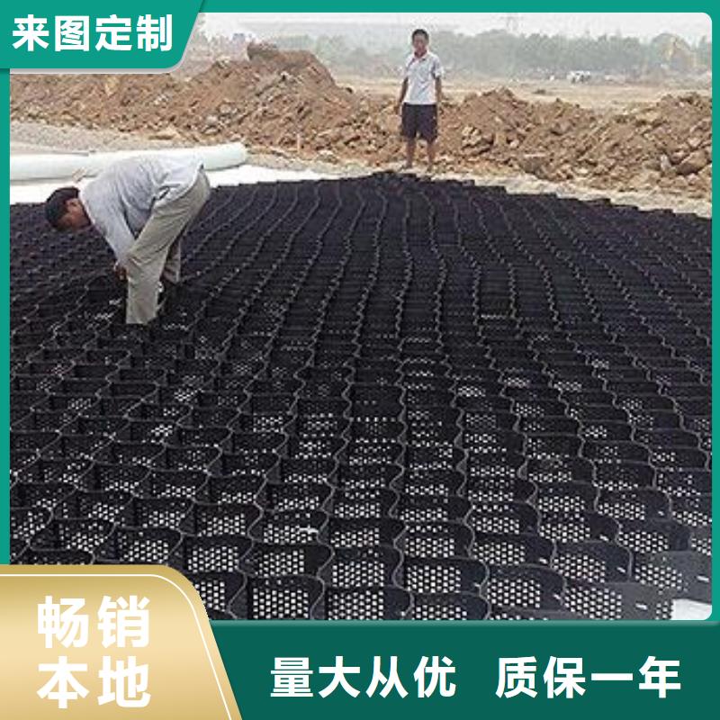 土工格室凸结点钢塑土工格栅多年行业积累