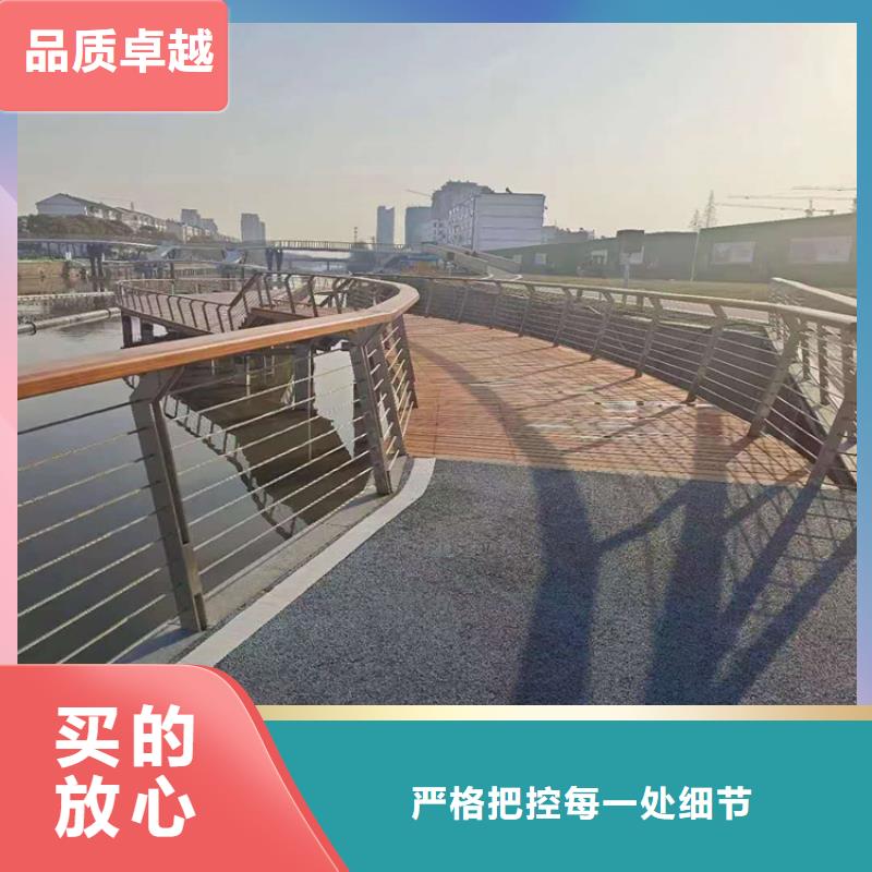 桥梁栏杆【不锈钢复合管护栏】工艺层层把关