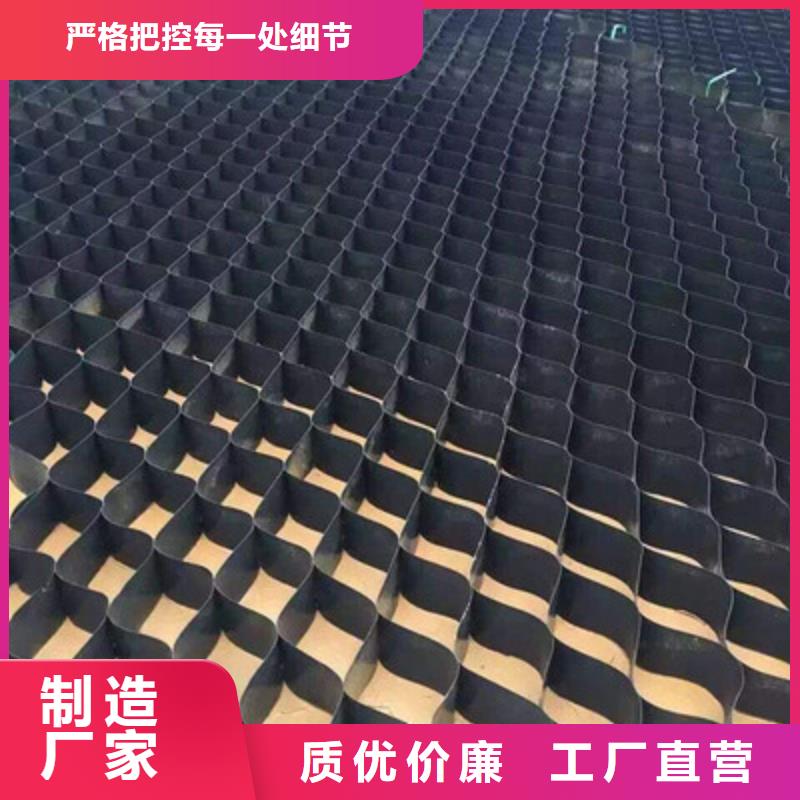 土工格室护坡土工网原料层层筛选