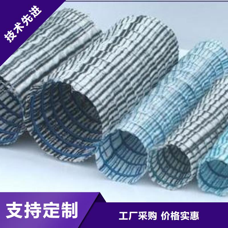 软式透水管聚丙烯双拉土工格栅工程施工案例