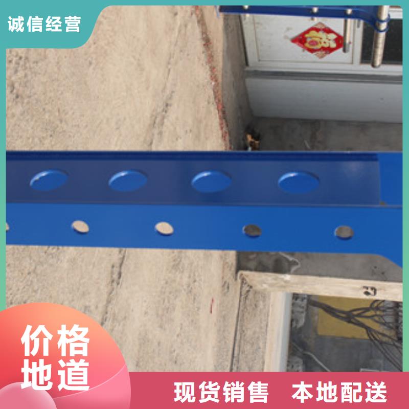 桥梁护栏LED防护栏杆质检合格出厂