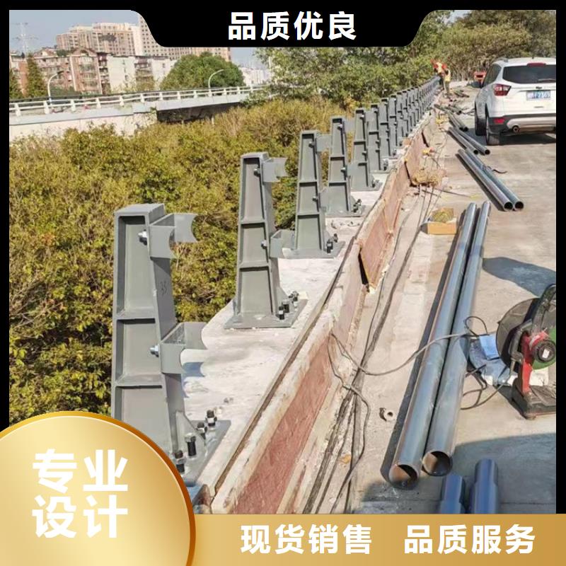 人行道不锈钢灯光防撞隔离栏杆报价单