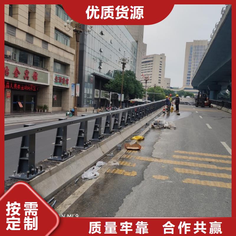 桥梁防撞不锈钢防撞氟碳漆栏杆加工靠谱