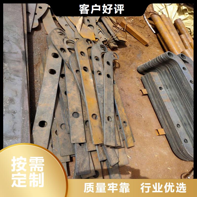 护栏立柱,【人行道栏杆】生产安装