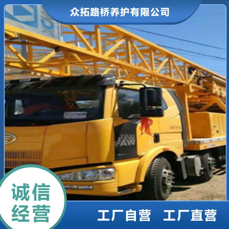 桥梁检测车租赁用于桥梁外观病害检查