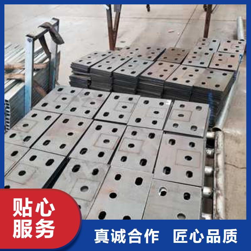 桥梁护栏厂家不锈钢复合管护栏的图文介绍