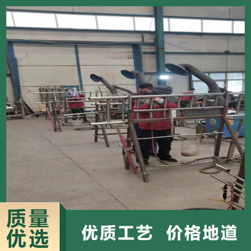 不锈钢复合管桥梁景观栏杆精心