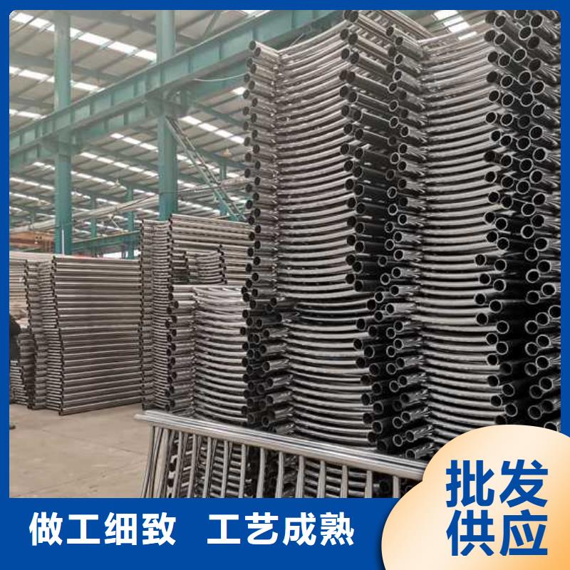 不锈钢碳素钢复合管护栏桥梁护栏厂精致工艺
