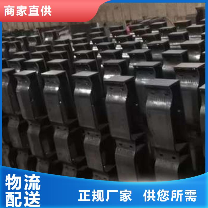 人行道护栏不锈钢复合管栏杆真实拍摄品质可靠