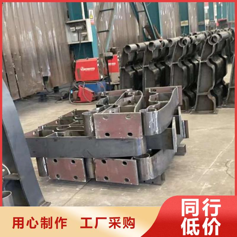人行道护栏不锈钢复合管栏杆真实拍摄品质可靠