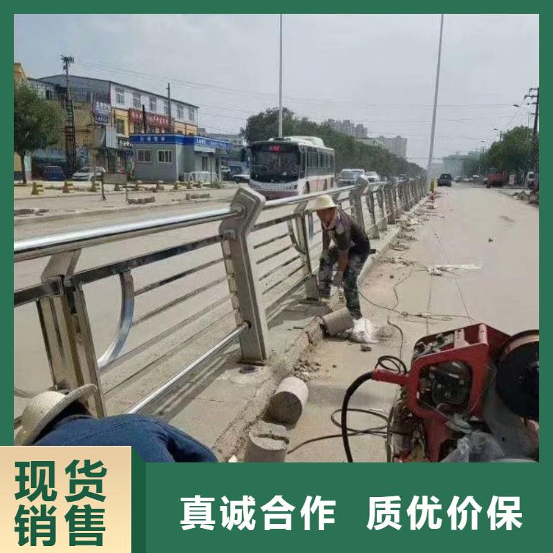 景观护栏q235b钢板立柱发货及时