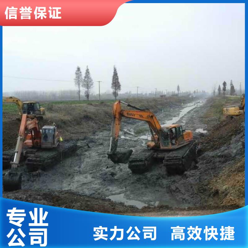 水陆挖掘机_水上两用挖掘机出租专业承接
