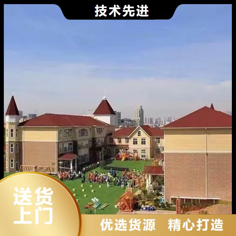 【基础款风格轻钢别墅,钢结构装配式房屋用心做好细节】