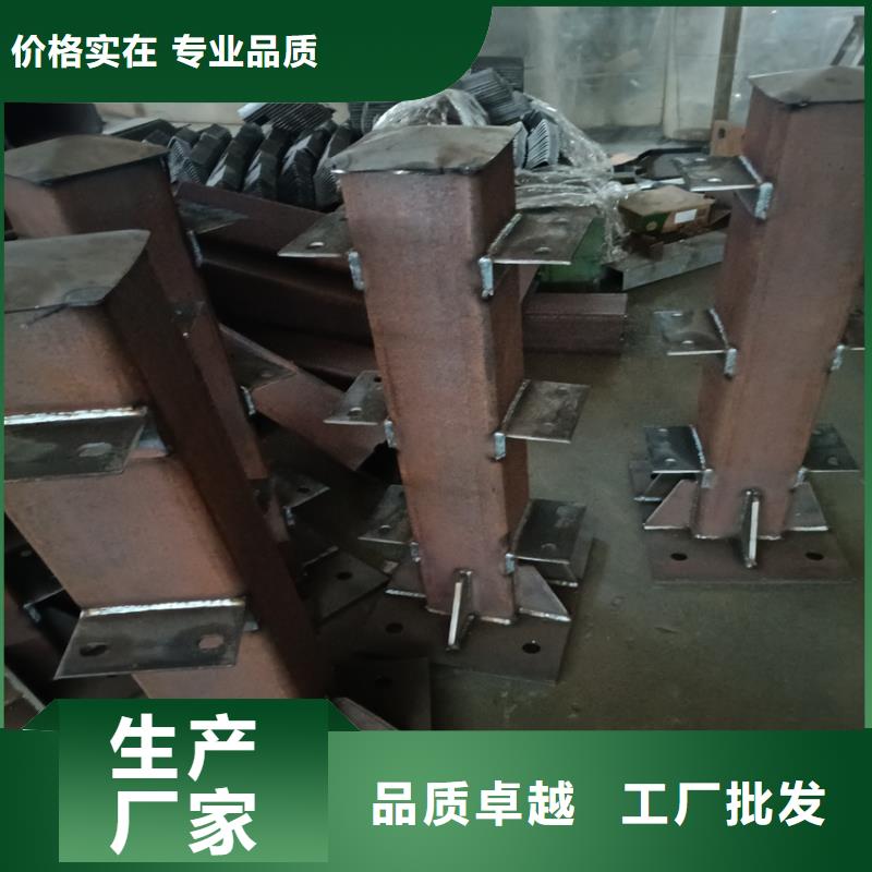 桥梁护栏不锈钢复合管护栏河道护栏非标加工定制