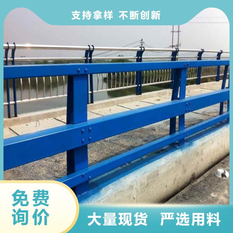 桥梁护栏热镀锌立柱真实拍摄品质可靠