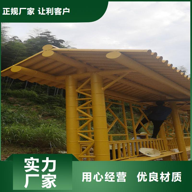 仿古类型候车亭厂家报价