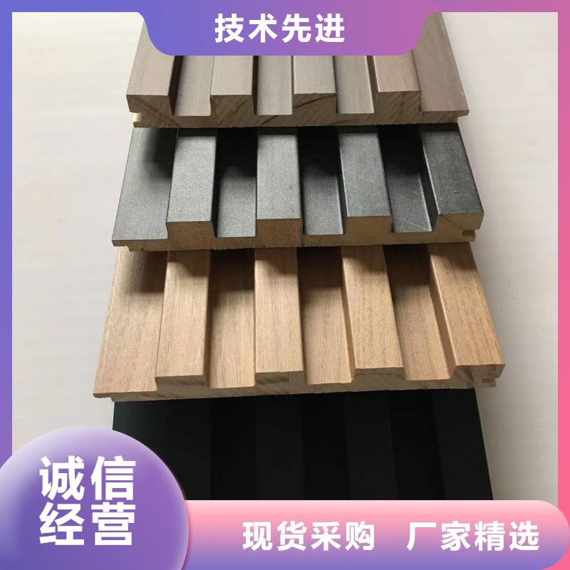 实木格栅,竹木纤维集成墙板满足客户需求