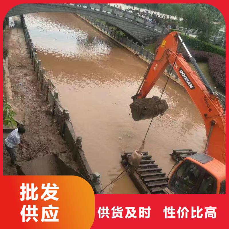 水上挖掘机出租水陆两用挖掘机自主研发
