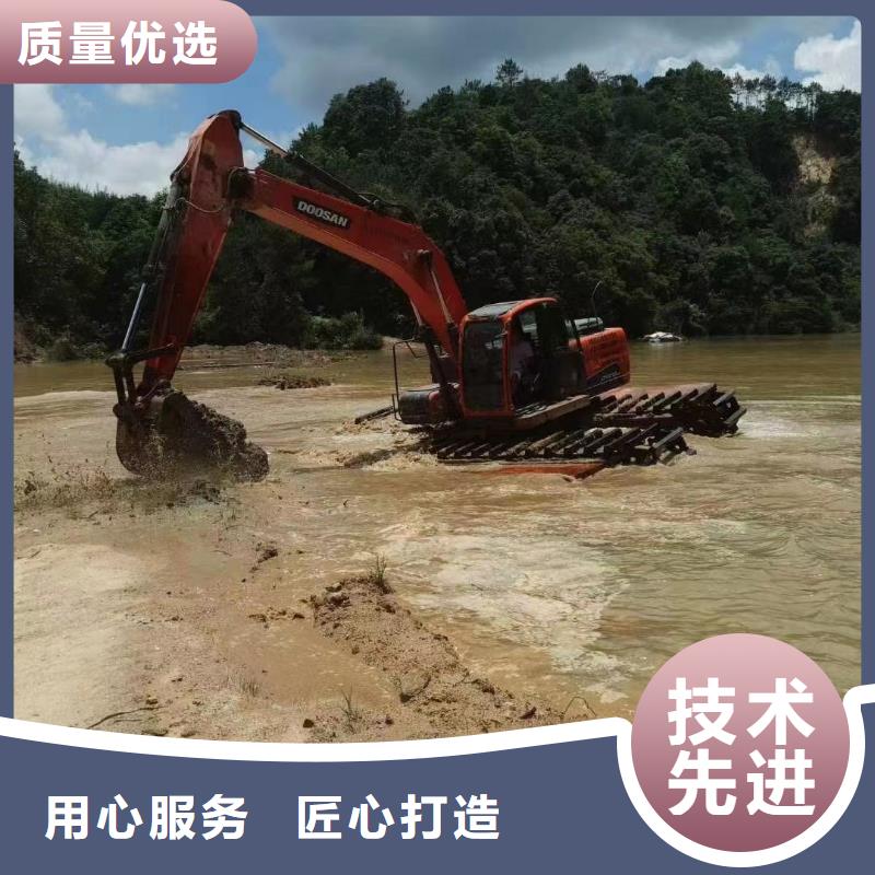 【水上挖掘机出租水上船挖机出租质检合格出厂】