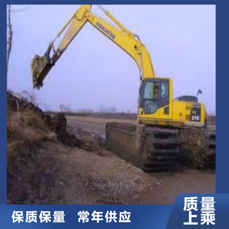 水上挖机出租 水上船挖出租租赁经验丰富品质可靠