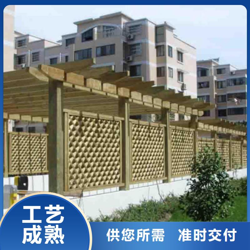 防腐木景观隔离带厂家直销昌邑市