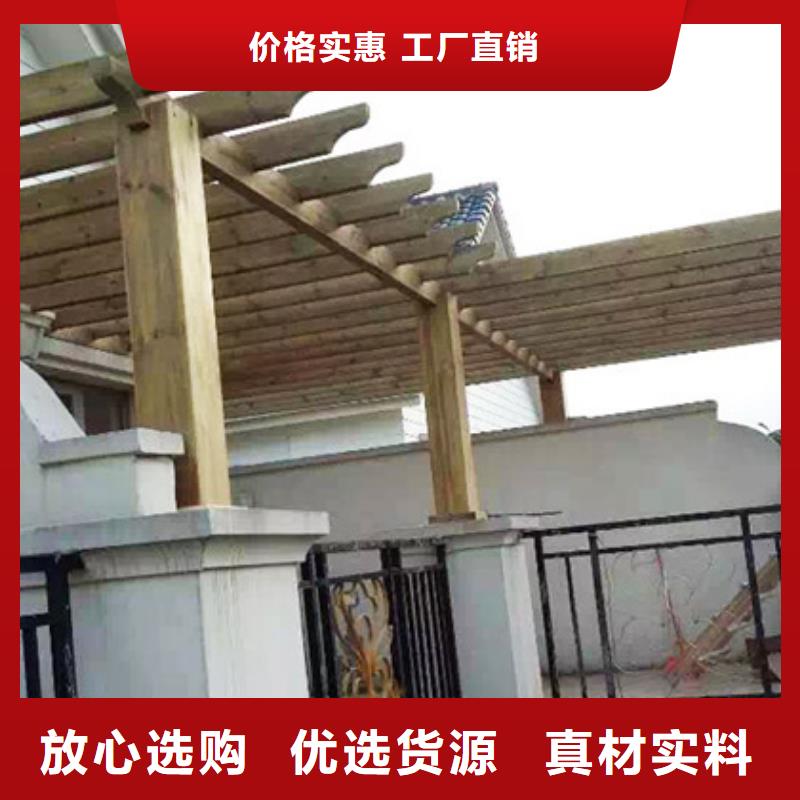 防腐木凉亭本地加工厂青岛市日庄镇