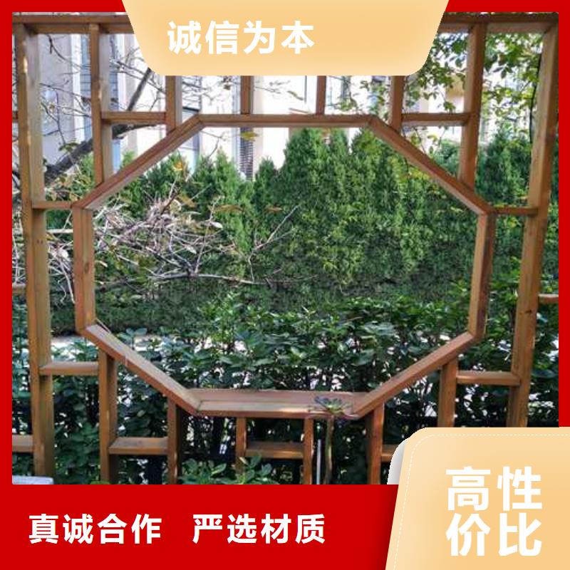 青岛胶州市防腐木凉亭本地加工厂